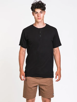 LIRA SHORT SLEEVE HENLEY - CLEARANCE