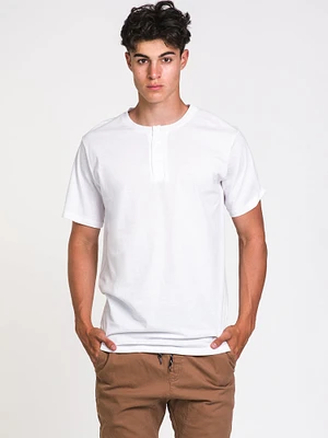 LIRA SHORT SLEEVE HENLEY - CLEARANCE