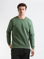 LIRA PIGMENT DYE FLEECE CREW