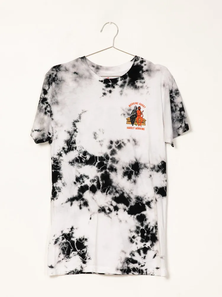 LAST CALL HARDLY WORKING T-SHIRT- TIE DYE - CLEARANCE