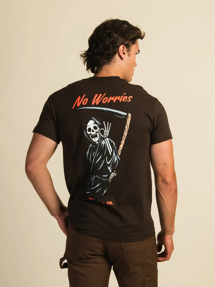 LAST CALL NO WORRIES T-SHIRT