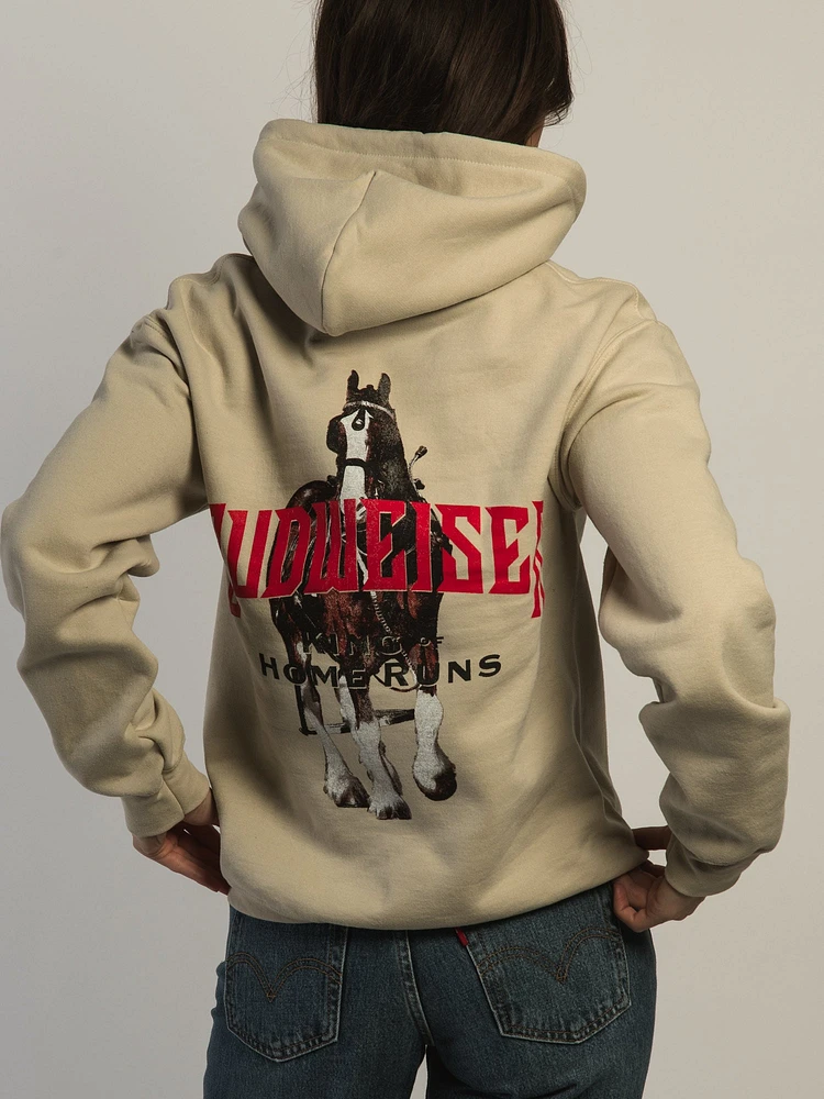 LICENSED BUDWEISER CLYDESDALE PULLOVER HOODIE