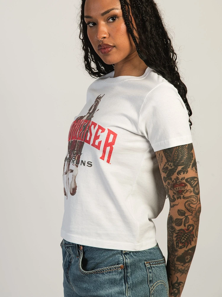 BUDWEISER HORSE BOXY TEE