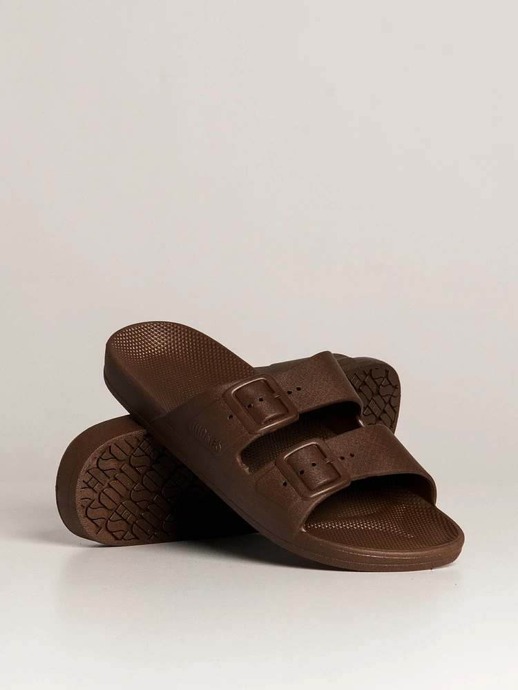 MENS FREEDOM MOSES CHOCO SANDAL - CLEARANCE