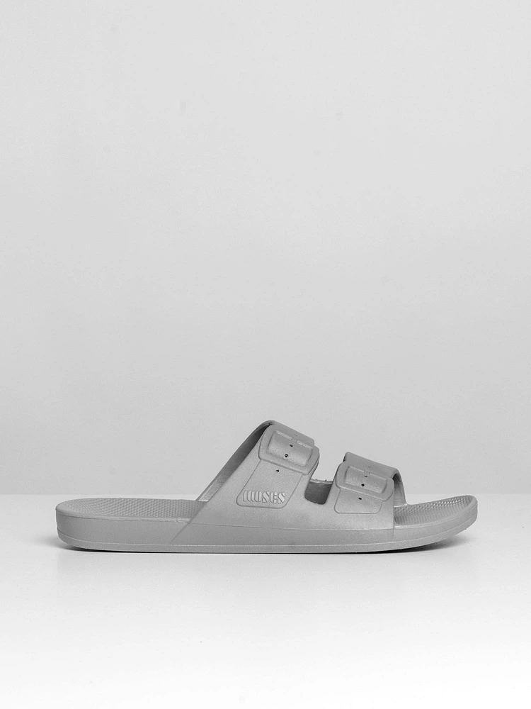 MENS FREEDOM MOSES GREY SANDAL - CLEARANCE