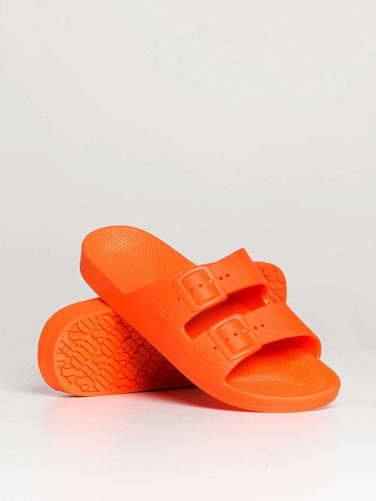 WOMENS FREEDOM MOSES LUCY ORANGE SANDAL - CLEARANCE