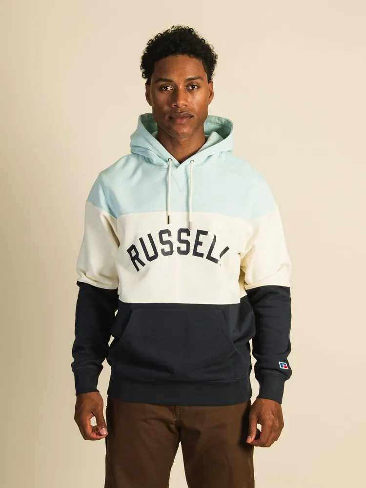 Boathouse RUSSELL STYLE COLOUR BLOCK PULL OVER HOODIE