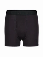 MUNICIPAL UNDERDOG BOXER BRIEF - BLACK