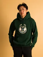 NBA MILWAUKEE BUCKS EMBROIDERED HOODIE