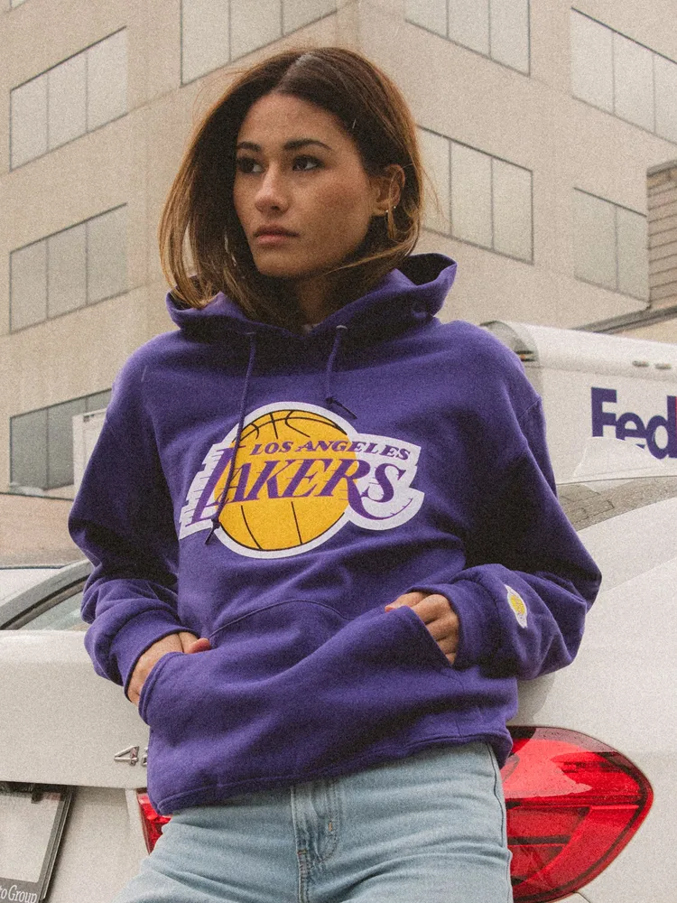 NBA LOS ANGELES LAKERS EMBROIDERED HOODIE