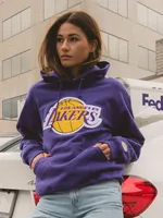 NBA LOS ANGELES LAKERS EMBROIDERED HOODIE