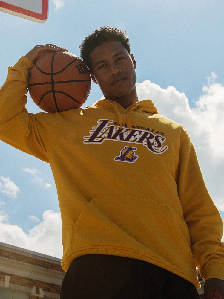 NBA LAKERS HARDWOOD PULL OVER HOODIE