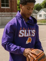 NBA PHOENIX SUNS HARDWOOD PULL OVER HOODIE