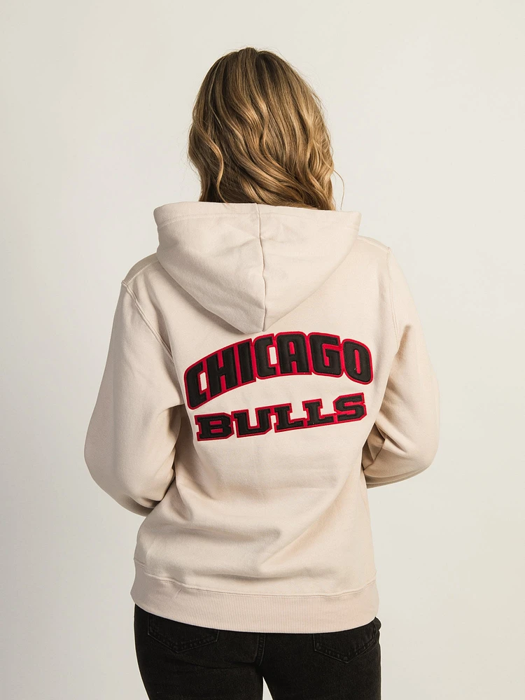 NBA CHICAGO BULLS GRADIENT EMBROIDERED HOODIE