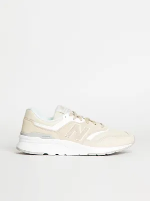 WOMENS NEW BALANCE THE 997 TIMBERWOLF/WHITE