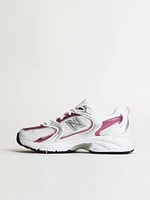 WOMENS NEW BALANCE THE 530 SNEAKER - WHITE/PINK