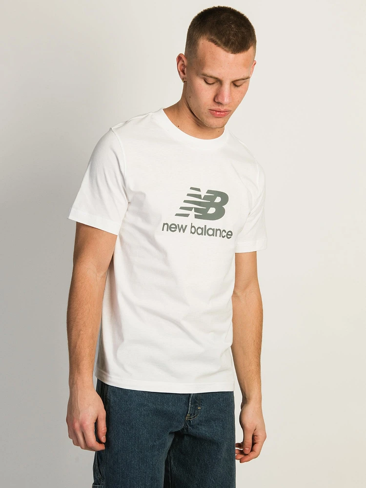 NEW BALANCE ESSENTIAL T-SHIRT - WHITE