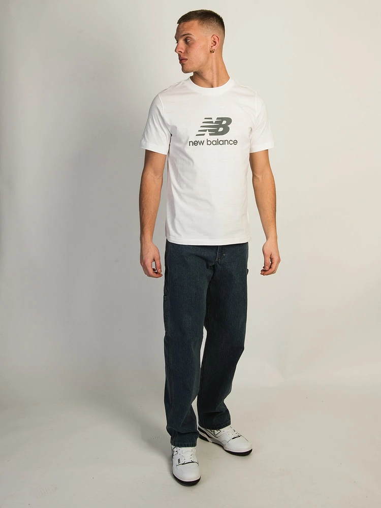 NEW BALANCE ESSENTIAL T-SHIRT - WHITE