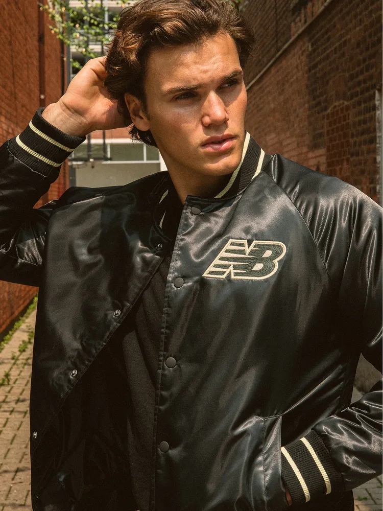 NEW BALANCE ATHLETIC VARSITY JACKET