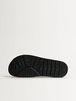 MENS NEW BALANCE THE 200 SLIDE - BLACK/SEA SALT