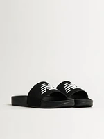 MENS NEW BALANCE THE 200 SLIDE - BLACK/WHITE