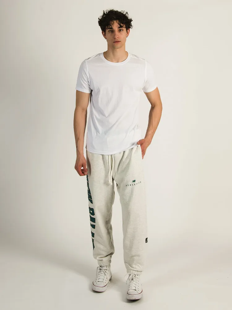 NEW BALANCE UNI-ESSENTIAL WARPED SWEATPANTS - CLEARANCE