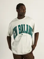 NEW BALANCE UNI-ESSENTIAL WARPED T-SHIRT - CLEARANCE