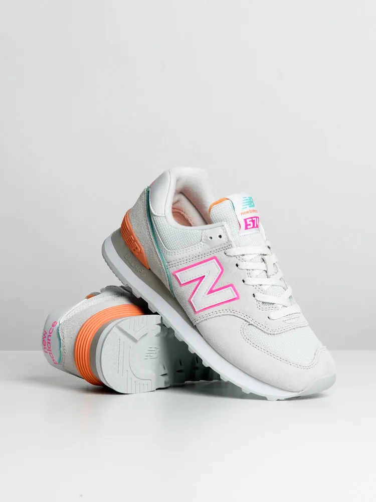 WOMENS NEW BALANCE THE 574 SNEAKERS