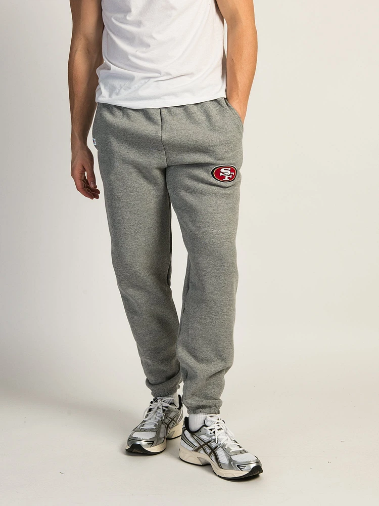 NFL SAN FRANCISCO 49ERS EMBROIDERED SWEATPANTS