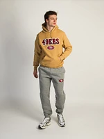 NFL SAN FRANCISCO 49ERS EMBROIDERED SWEATPANTS