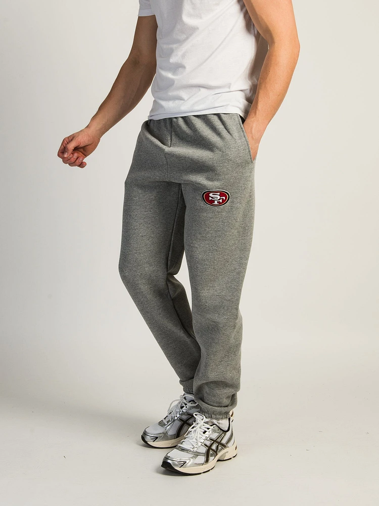 NFL SAN FRANCISCO 49ERS EMBROIDERED SWEATPANTS