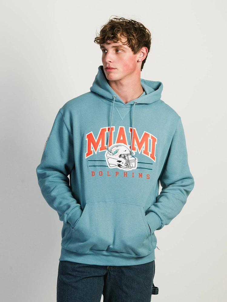 RUSSELL NFL MIAMI DOLPHINS CH PULLOVER HOODIE