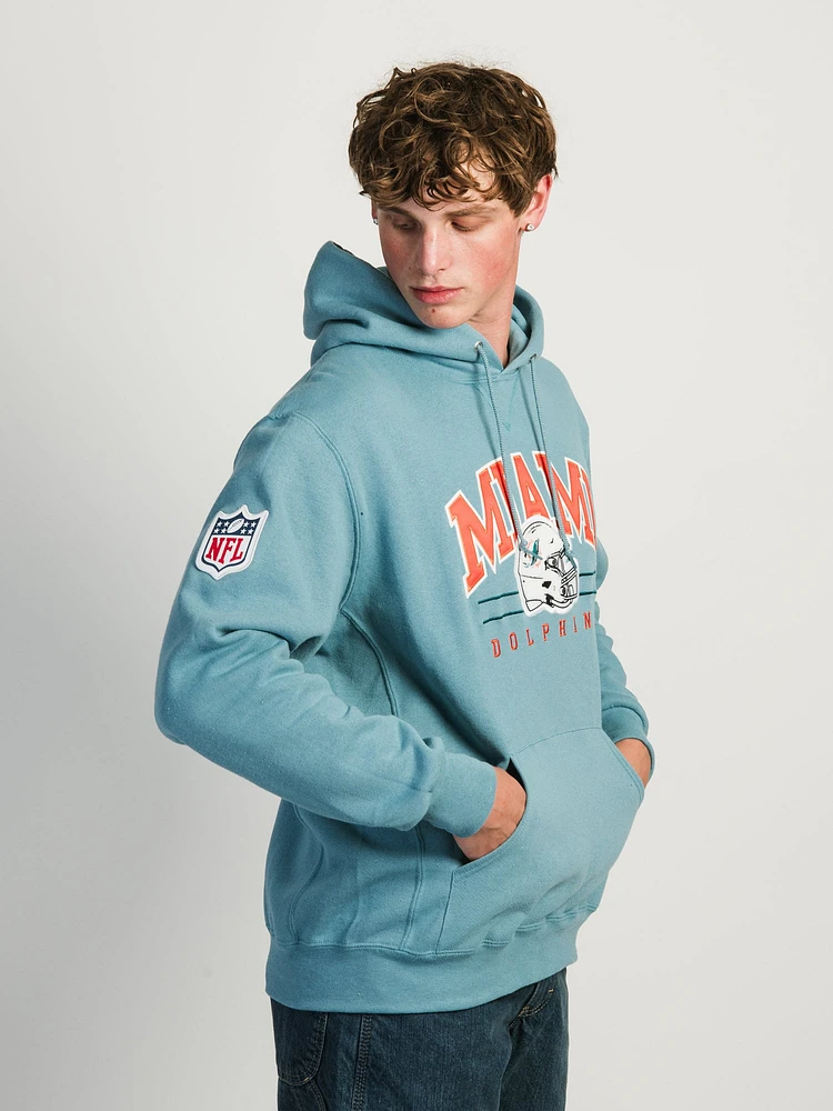 RUSSELL NFL MIAMI DOLPHINS CH PULLOVER HOODIE