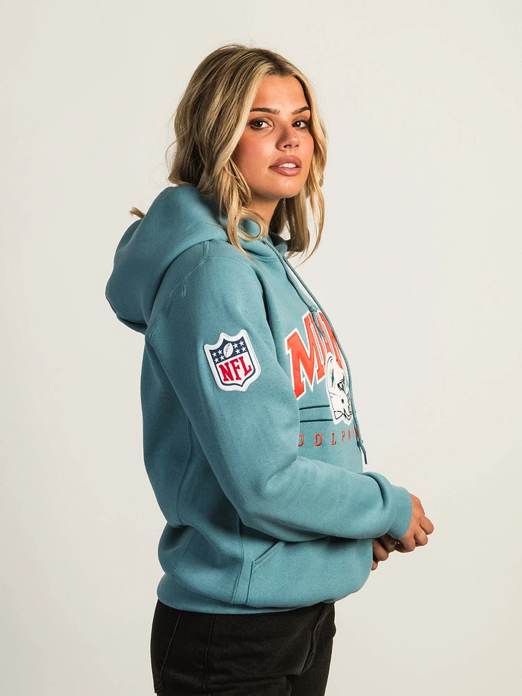 RUSSELL NFL MIAMI DOLPHINS CH PULLOVER HOODIE