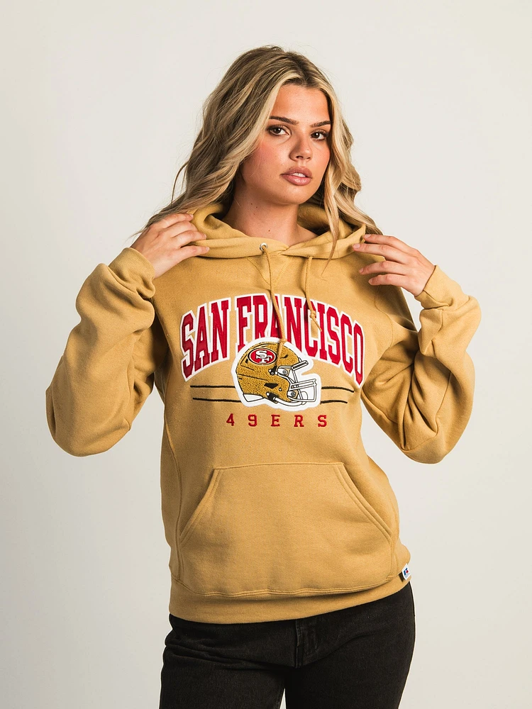 RUSSELL NFL SAN FRANCISCO 49ERS PULLOVER HOODIE