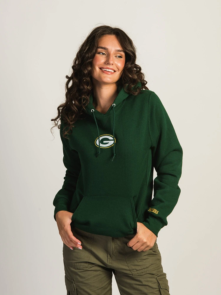 RUSSELL NFL GREEN BAY PACKERS CENTER CHEST HOODIE