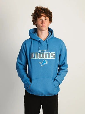 RUSSELL NFL DETROIT LIONS LOGO PULLOVER HOODIE