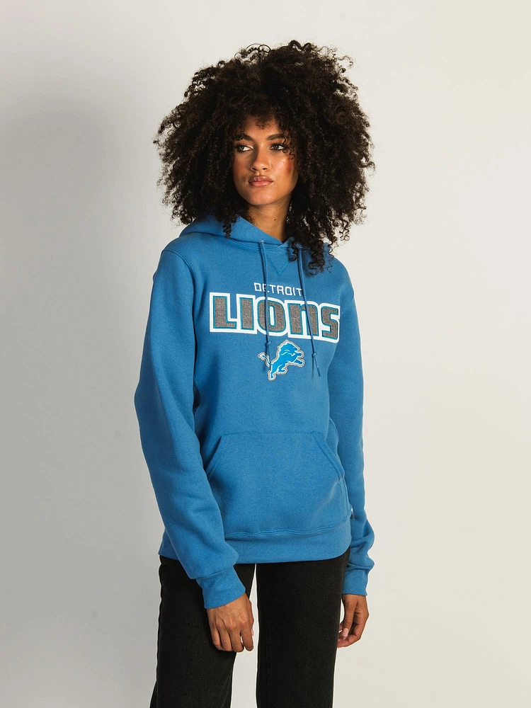 RUSSELL NFL LOGO DETROIT LIONS PULLOVER HOODIE