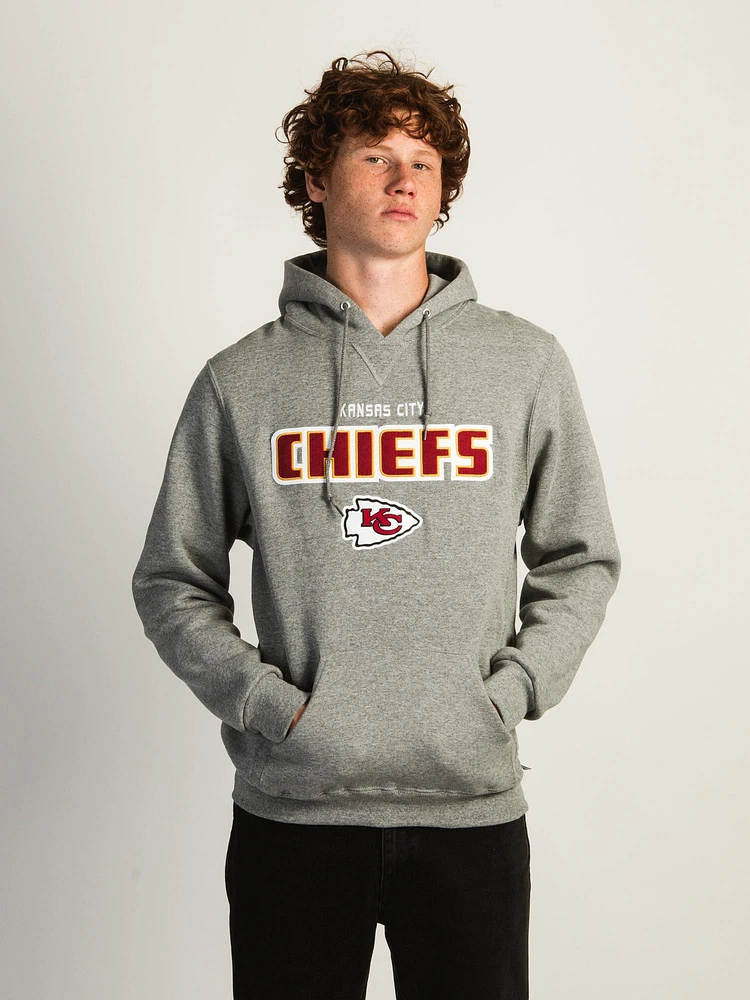 RUSSELL NFL LOGO KANSAS CITY CHIEFS PULLOVER HOODIE