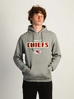 RUSSELL NFL LOGO KANSAS CITY CHIEFS PULLOVER HOODIE