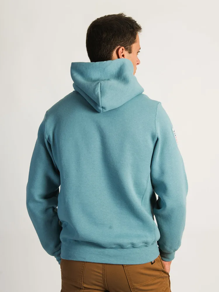 RUSSELL NFL MIAMI DOLPHINS END ZONE PULLOVER HOODIE