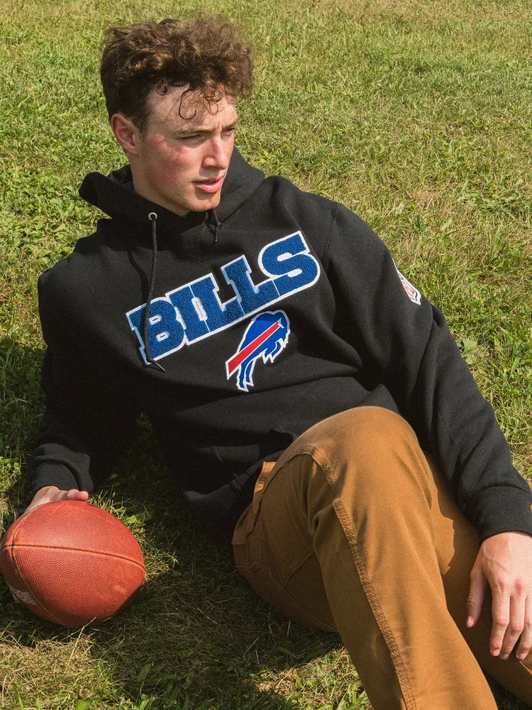 new men's XXL NFL apparel Buffalo Bills pullover hoodie