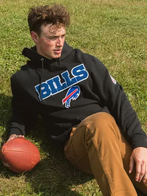RUSSELL NFL BUFFALO BILLS END ZONE PULLOVER HOODIE