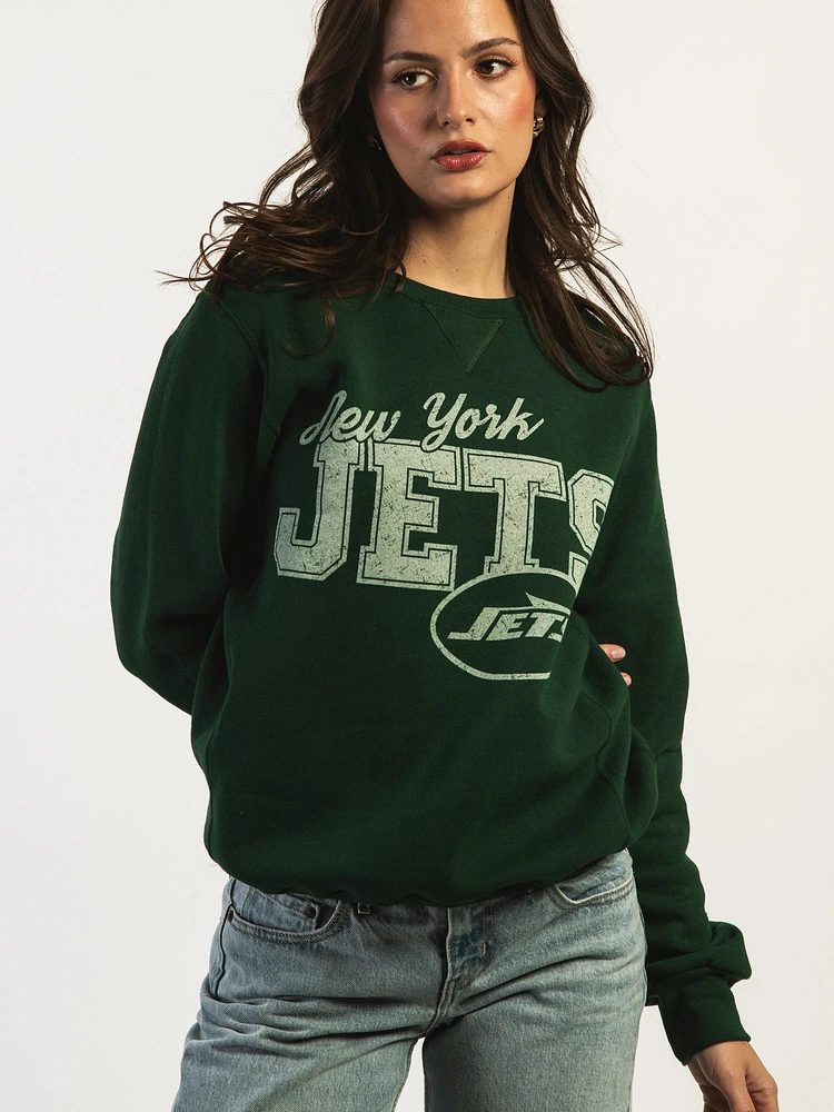 CHANDAIL NFL NY JETS LOGO CREW