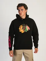 CHAMPION NHL CHICAGO BLACKHAWKS CENTER ICE PULLOVER HOODIE