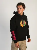 NHL CHICAGO BLACKHAWKS CENTER ICE PULLOVER HOODIE