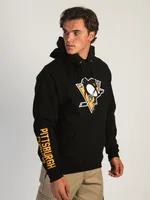 CHAMPION NHL PITTSBURG PENGUINS CENTER ICE PULLOVER HOODIE