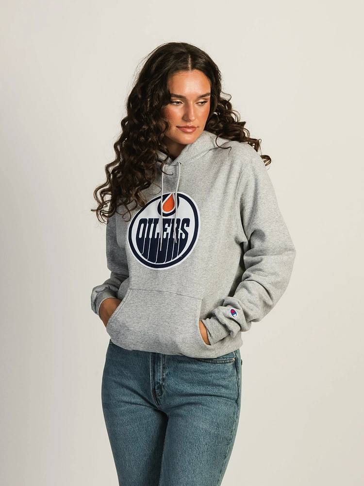 CHAMPION NHL EDMONTON OILERS PULLOVER HOODIE