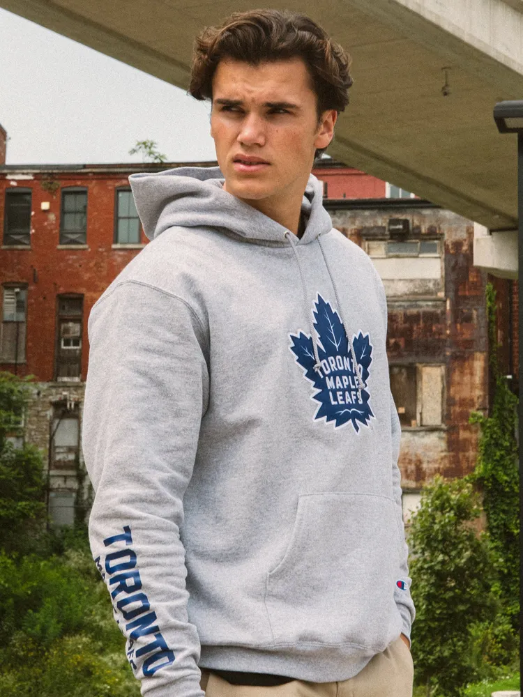 Toronto Maple Leafs Sweatshirt Hoodie Size 2XL Gray NHL 