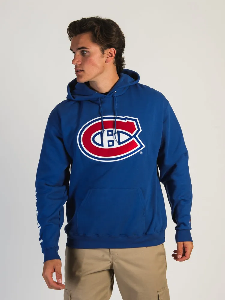 NHL MONTREAL CANADIENS CENTER ICE PULL OVER HOODIE